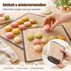 Silikon Backmatte 2er Set 42x29,5cm Backunterlage Antihaft Produktbild-Vorschau 3