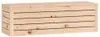 vidaXL Cassapanca 109x36,5x33 cm in legno di pino massiccio Anteprima dell’immagine prodotto 4