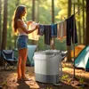 Wiltec Mini machine à laver et sèche-linge – 60 x 36 x 60 Voir les images du produit 2