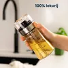 Dressing-Shaker aus Glas, 300 ml, mit Rezepten und Dosierausgießer Anteprima dell’immagine prodotto