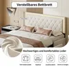 Lit tapissier INONEFT 160x200 cm avec 4 tiroirs et Voir les images du produit 8