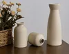 Vasen Deko -Weiße Keramik Vase Satz von 3 für Moderne Home Produktbild-Vorschau 9