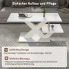 Merax Hochglanz Couchtisch aus MDF, Wohnzimmertisch mit Produktbild-Vorschau 9