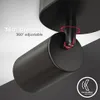 LED bodové světlo otočné retro černé GU10 stropní svítidlo Náhled obrázku produktu 2