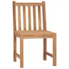 vidaXL Chaises de jardin 8 pcs. Bois massif teck Voir les images du produit 1