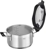 RÖSLE Kochtopf 24 cm Edelstahl Silence Pro Silikon Deckel Produktbild-Vorschau 3