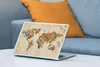 MuchoWow® Laptop Aufkleber Sticker Cover Weltkarte - Produktbild-Vorschau 4