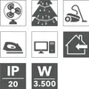 TROTEC PVC-Verlängerungskabel 5 m / 230 V / 1,5 mm² | Produktbild-Vorschau 2