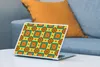MuchoWow® Laptop Aufkleber Sticker Cover Patchwork - Retro Produktbild-Vorschau 4