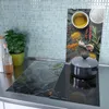 Spritzschutz Herdabdeckplatte Schneidebrett aus Glas Küche Produktbild-Vorschau 3