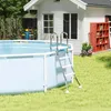 JOIEYOU Poolleiter Edelstahl 3 Stufen 120 cm Hoch Produktbild-Vorschau 3