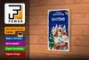Holzschild Weihnachtsgrüße aus GAUTING Geschenk Dekoration Produktbild-Vorschau 3