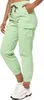 Tazzio Damen Cargohose Regular Fit F600 Grün, Größe L Produktbild-Vorschau 3