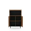 Kommode mit Bar Nero KB90, Stilvoll Highboard, Produktbild-Vorschau 7