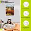 ARTland Leinwandbild Toskana II Größe: 30x40 cm Produktbild-Vorschau 3