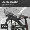 Fahrradkorb XXL Schultaschenkorb Einkaufskorb Produktbild-Vorschau 9