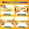Lustiger Anti Stress Knautschball in Butter-Optik | Squishy Produktbild-Vorschau 6