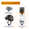 R2B Speed Pedelec Helm NTA 8776 met LED - Maat L 58-61 cm Productafbeelding-voorbeeld 10