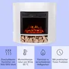 Klarstein Deko Kamin mit LED-Flammen, Elektro-Kamin mit Produktbild-Vorschau 3