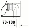 Duravit No.1 WC au sol, rimless, pour combinaison, Anteprima dell’immagine prodotto 8