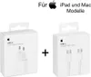 Original Apple iPad und Mac 20W Ladegerät + 2m USB‑C auf Produktbild-Vorschau 1