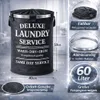 2 Deluxe Wäschesammler Set Wäschekorb Wäschesack Produktbild-Vorschau 4