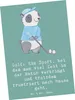 Mr. & Mrs. Panda Postkarte Golf Erlebnis - Meeresbrise - Produktbild-Vorschau 1