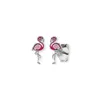 Herzengel Ohrstecker HEE-FLAMINGO-ST Flamingos Silber Produktbild-Vorschau 2