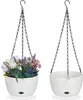 Relaxdays Vaso sospeso con serbatoio d'acqua, set da 2, A x Anteprima dell’immagine prodotto 1