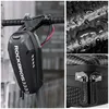 Rockbros B62-1 Sacoche pour cadre et guidon de vélo 3l Noir Voir les images du produit 11