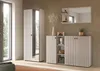 Garderoben-Set >Station< in kaschmir - 235x192x37cm Produktbild-Vorschau 1