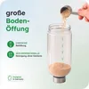 pureshake® GLASSHAKER mit EDELSTAHL-DECKELN | 100% Glas und Produktbild-Vorschau 4