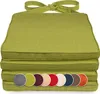 sunnypillow 4er Set Stuhlkissen 40 x 45 x 5cm | Produktbild-Vorschau 1