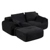 Sofa 2-Sitzer Sofa ohne Montage, Cordstoff, ergonomisch & Produktbild-Vorschau 1
