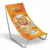 Metall Gartenliege „Aperol“ – klappbarer Strandliegestuhl Produktbild-Vorschau 2
