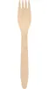400 Papstar Gabeln, Holz pure 16,5 cm 81189 Produktbild-Vorschau 3