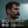 Cire à moustache Viking, effet saisissant, avec peigne de Voir les images du produit 5