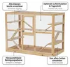 Mucola Nagerkäfig Freilaufgehege Holz Gehege Villa Produktbild-Vorschau 5