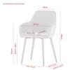 2er Set Armlehnenstuhl Sessel Maria-Bezug Webstoff Produktbild-Vorschau 7