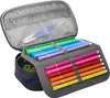 coocazoo trousse à crayons Pencil Case Broken Black gris Voir les images du produit 2