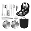 Campingbesteck Camping Outdoor Essbesteck Feldbesteck Produktbild-Vorschau 6