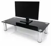 Mucola TV-Aufsatz Glas Fernseherhöhung Glasaufsatz TV-Rack  Produktbild-Vorschau 1