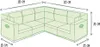 Coperchio di protezione per set da giardino a forma di l - Anteprima dell’immagine prodotto 12