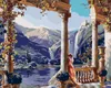 Zuty - Malen nach Zahlen - BURG ÜBER DEM SEE, 40x50 cm, Produktbild-Vorschau 1