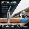 Bituxx Lattenhammer Dachdeckerhammer Kellenhammer Produktbild-Vorschau 2