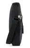 Side view of a black messenger bag. Anteprima dell’immagine prodotto