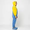 Pigiama tutina Kigurumi costume per adulti Giallo Minion Anteprima dell’immagine prodotto 7