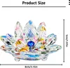 Kristall Lotusblume Wohnaccessoire Handwerk Hochzeit Produktbild-Vorschau 2