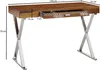 WOHNLING Schreibtisch 120x55x78 cm Sheesham Massivholz / Produktbild-Vorschau 3