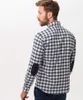 25736 Brax, Daniel,  Herren langarm Hemd, Flannel, blau Produktbild-Vorschau 7